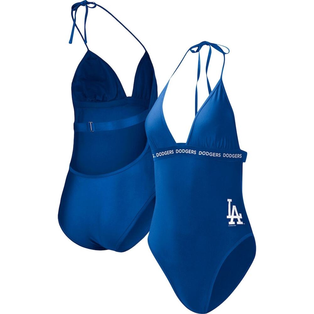 Los Angeles Dodgers Women's Full One-Piece Swimsuit Bathing Suit Size Small